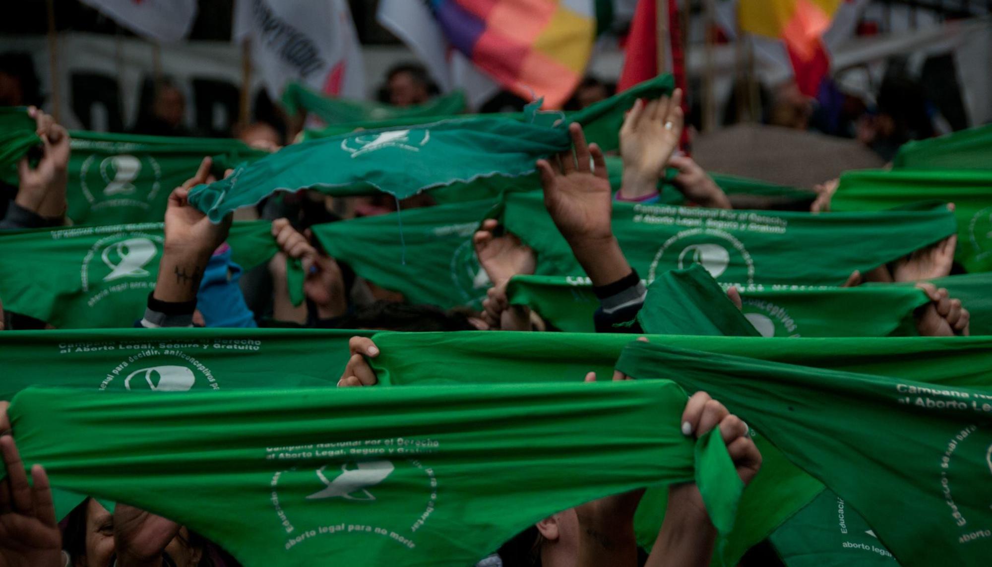 Pañuelazo Argentina Aborto 4 de Junio 1